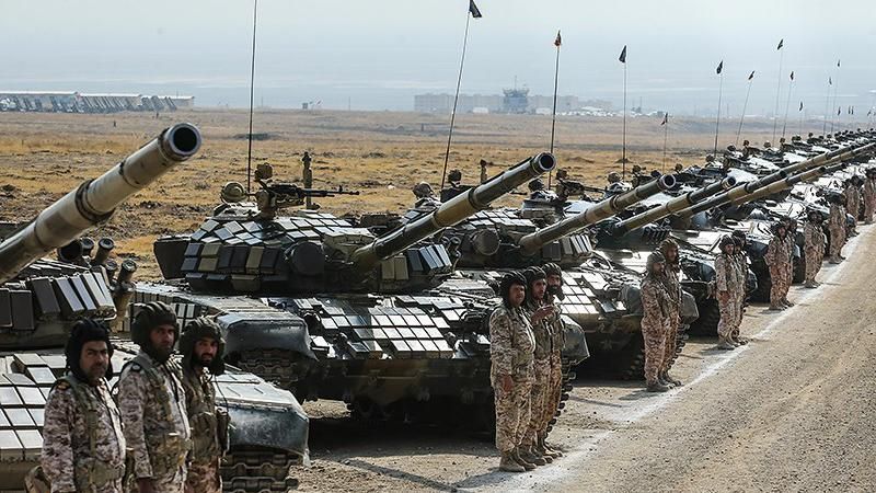 ر﻿زمایش سپاه پشت مرزهای جمهوری آذربایجان به نگرانی برخی از رسانه‌های باکو دامن زده است