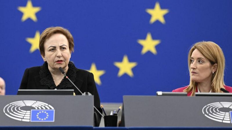 شیرین عبادی در پارلمان اروپا: سپاه پاسداران را در فهرست گروه‌های تروریستی قرار دهید