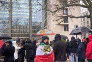 تظاهرات ایرانی ها ساکن المان برلین